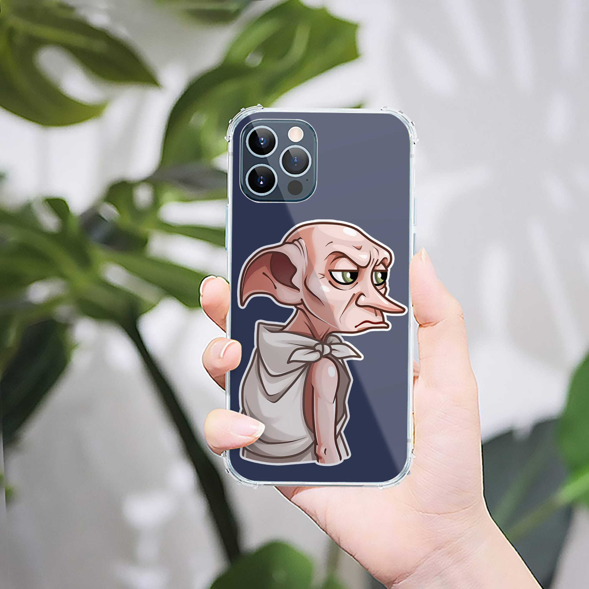 （画像用） Harry Potter ハリー・ポッターシリーズ 【iPhone 12シリーズ対応】透明スマホケース（クリアソフトケース）